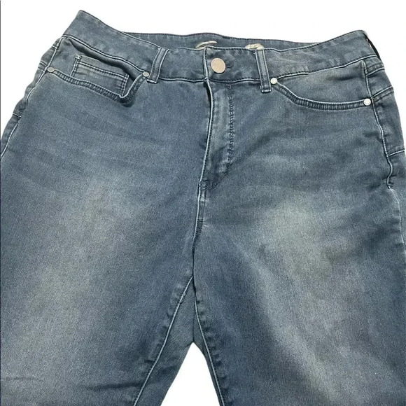 Seven 7 blue skinny jeans size 16 - Picture 2 of 4